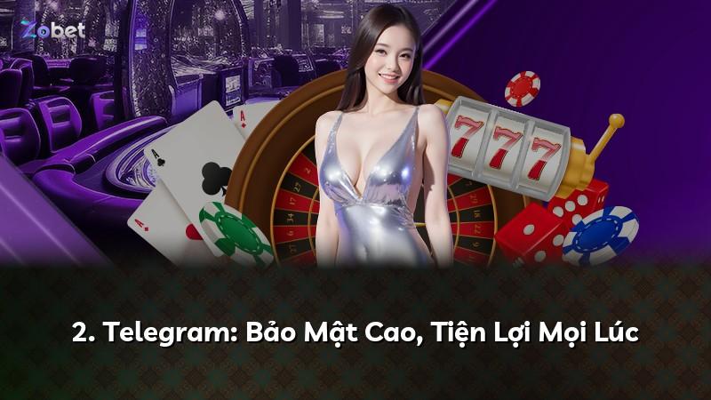 2. Telegram: Bảo Mật Cao, Tiện Lợi Mọi Lúc