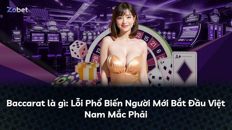 Baccarat là gì: Lỗi Phổ Biến Người Mới Bắt Đầu Việt Nam Mắc Phải