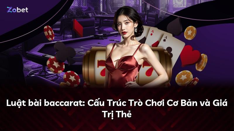 Luật bài baccarat: Cấu Trúc Trò Chơi Cơ Bản và Giá Trị Thẻ