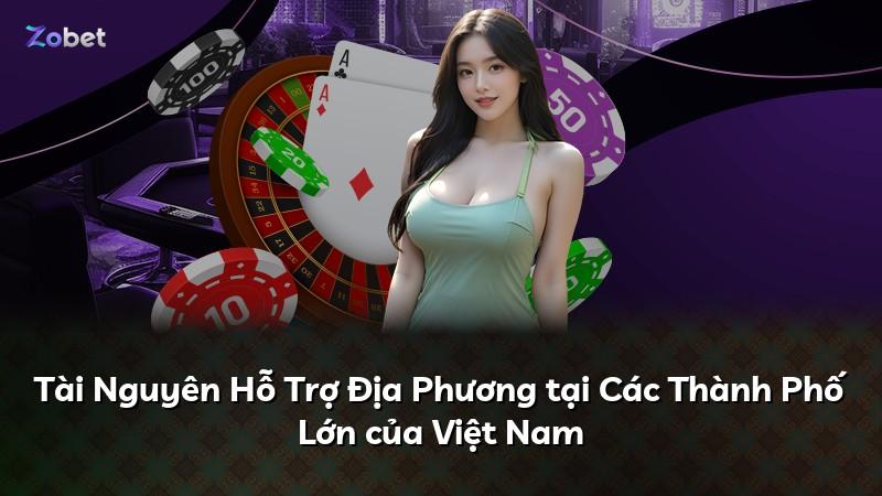 Tài Nguyên Hỗ Trợ Địa Phương tại Các Thành Phố Lớn của Việt Nam