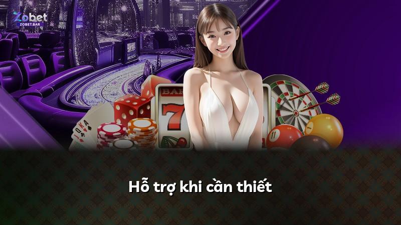 Hỗ trợ khi cần thiết
