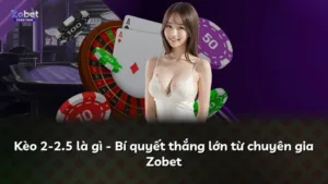 Kèo 2-2.5 là gì – Bí quyết thắng lớn từ chuyên gia Zobet