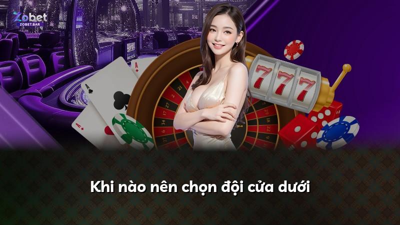 Khi nào nên chọn đội cửa dưới