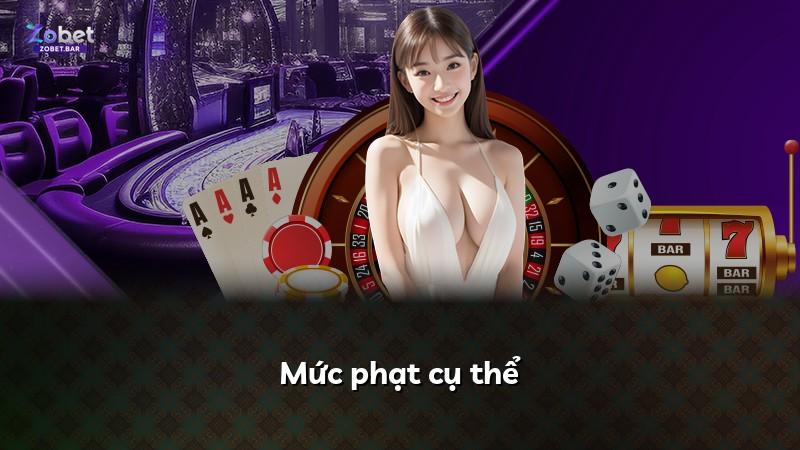 Mức phạt cụ thể