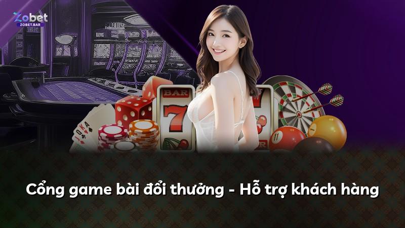 Cổng game bài đổi thưởng - Hỗ trợ khách hàng