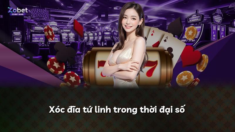 Xóc đĩa tứ linh trong thời đại số